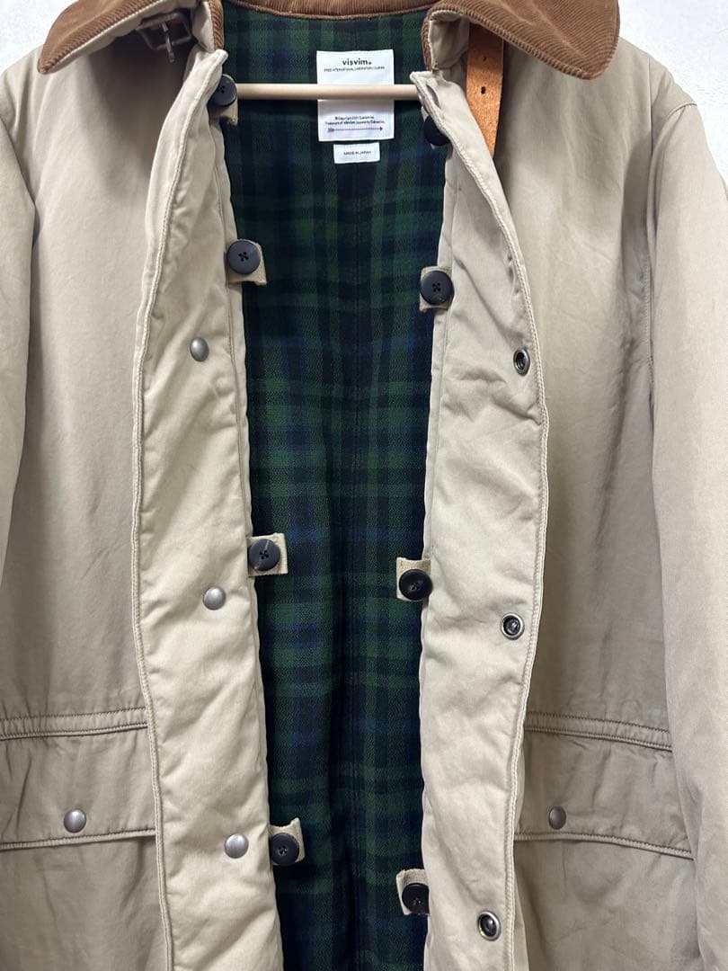 visvim BLACK KITE COAT BEIGE - メルカリ