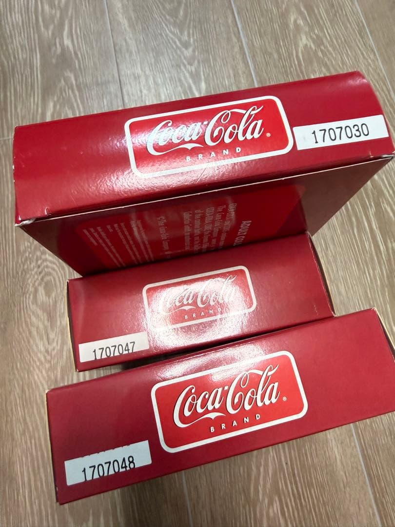 Coca-Cola コカコーラ 航空機模型 3点セット 747 ベルーガ Ju5 - メルカリ