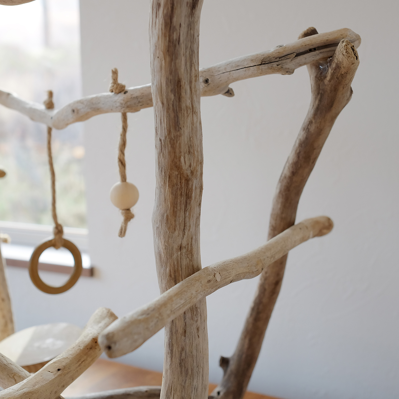 海からの贈り物〜 流木バードジム L ｜鳥さんのアスレチック