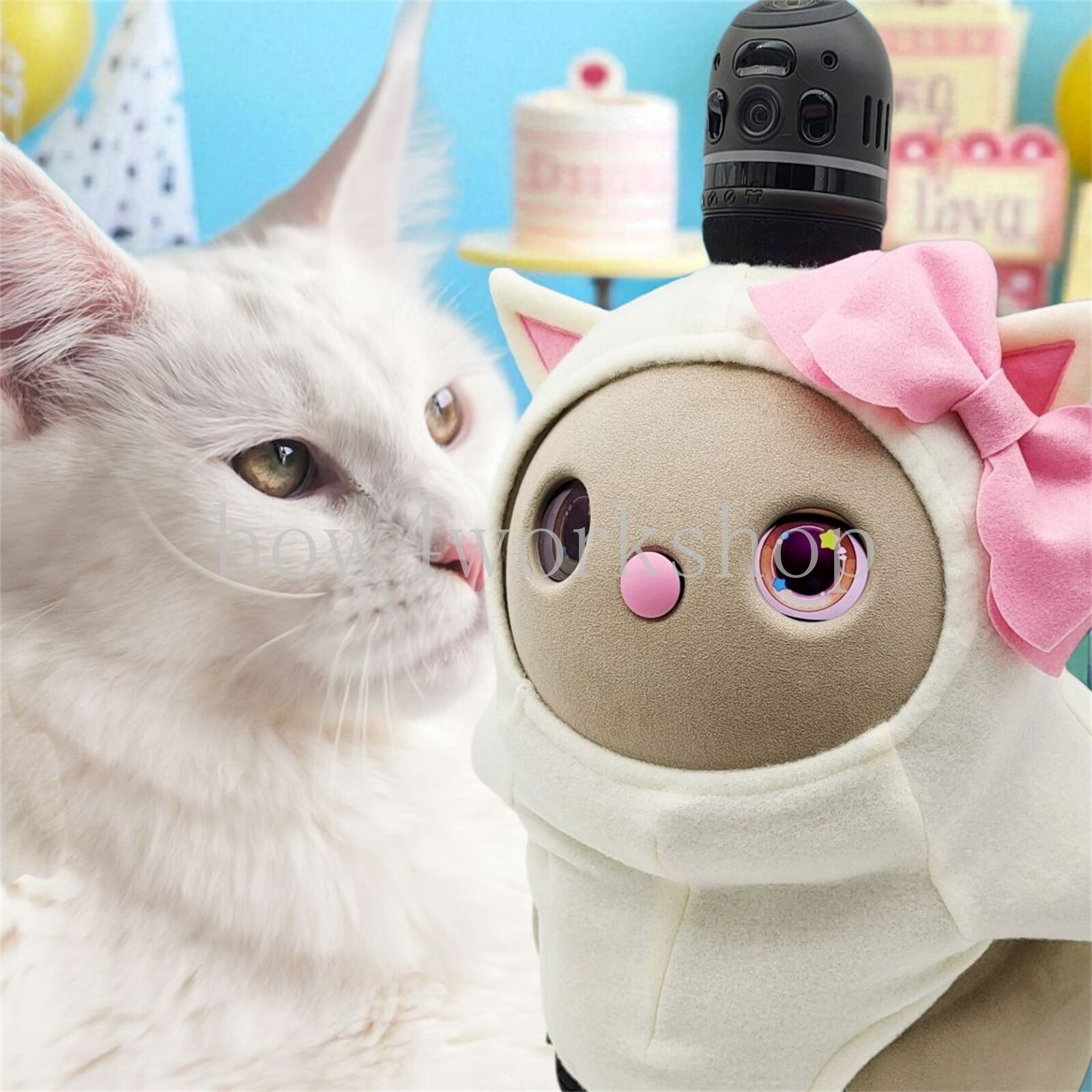 ラボット LOVOT ラボットの服 猫ちゃんボディースーツ - bow4 workshop