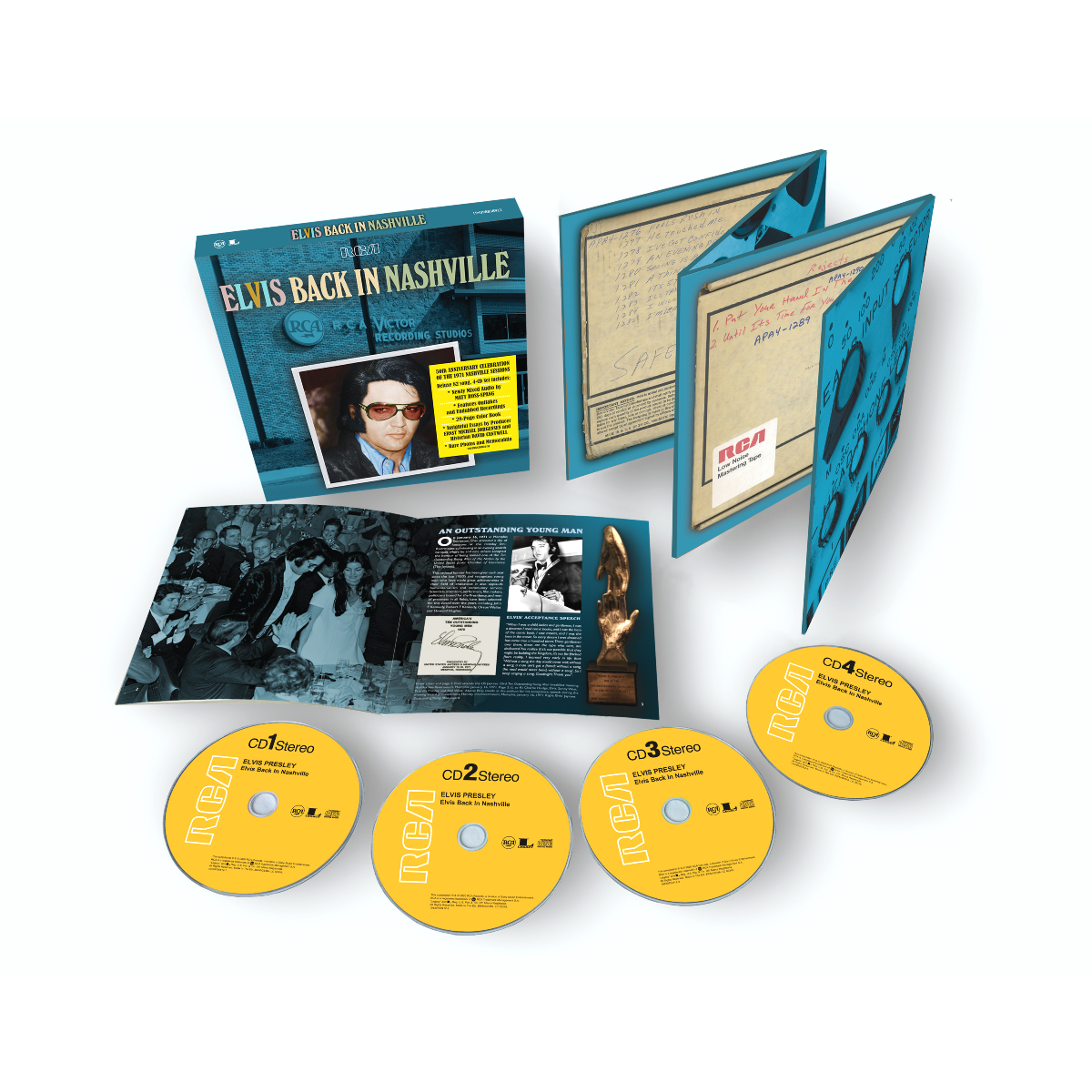 Back In Nashville 4CD Box | ShopElvis Official Store