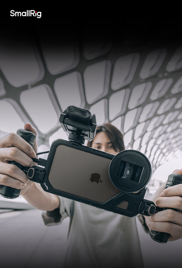 Mobile Video Kit | iPhone 15 Pro Max Dual Handheld | SmallRig