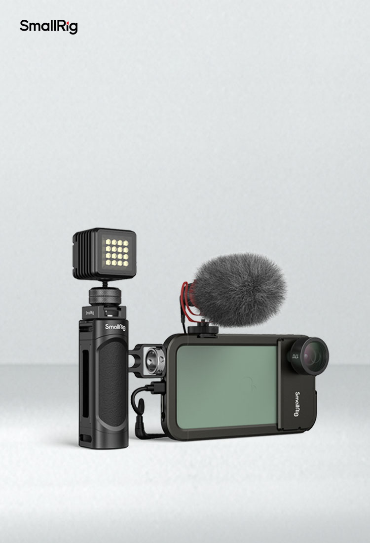 スマホ用軽量サイドハンドル