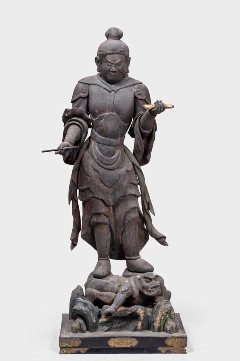 行願院四天王像 倉敷市重文へ 造形に時代の特徴 保護審答申：山陽新聞