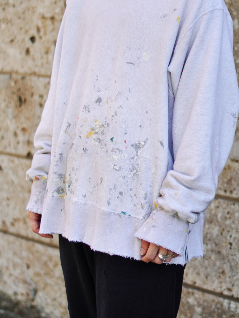 ANCELLM（アンセルム）＞拘りのペイントスウェット / スタッフブログ