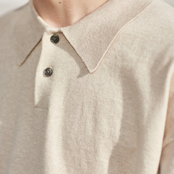 crepuscule(クレプスキュール)】別注ニットポロのご紹介 / スタッフ