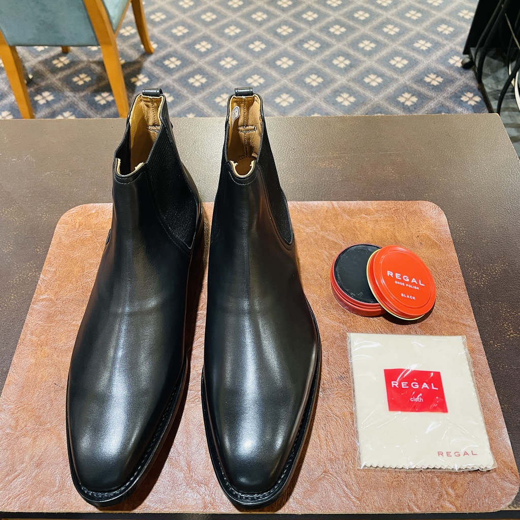 もんぶらんの【19CL ブラック】をハイシャインしてみた | 靴のリーガル