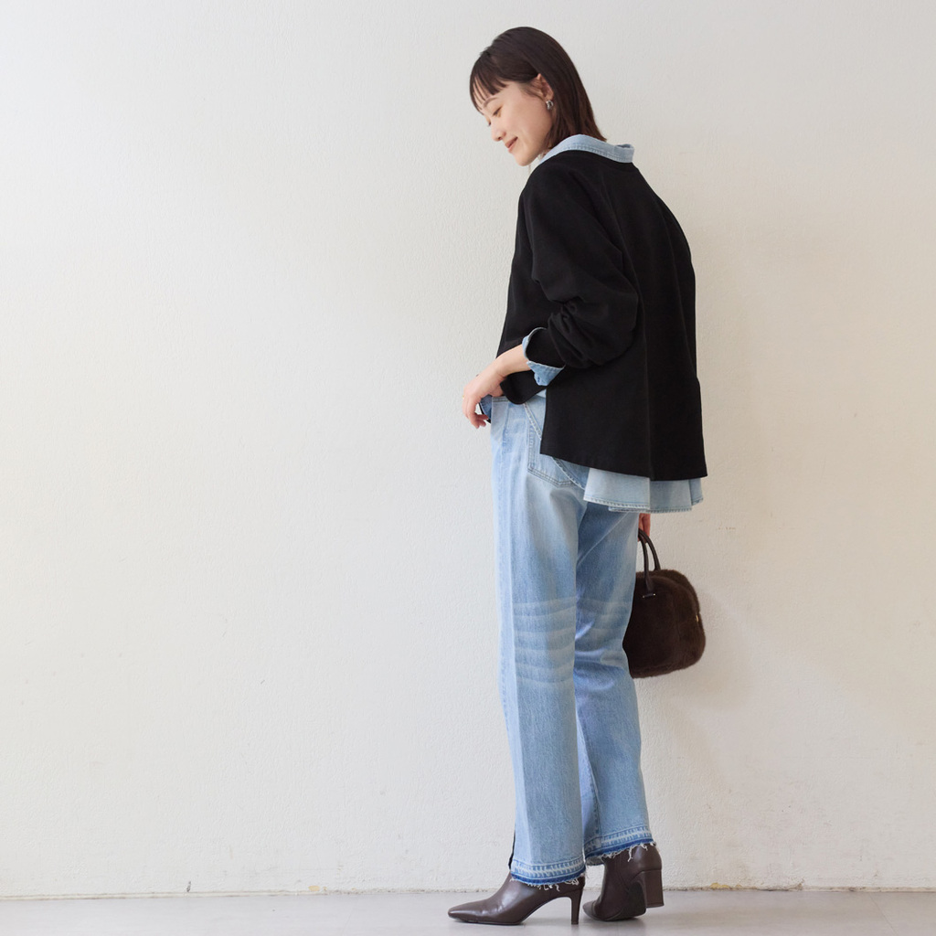 大人の万能スウェットに新色登場！】ハーフZIPスウェット - RIVE