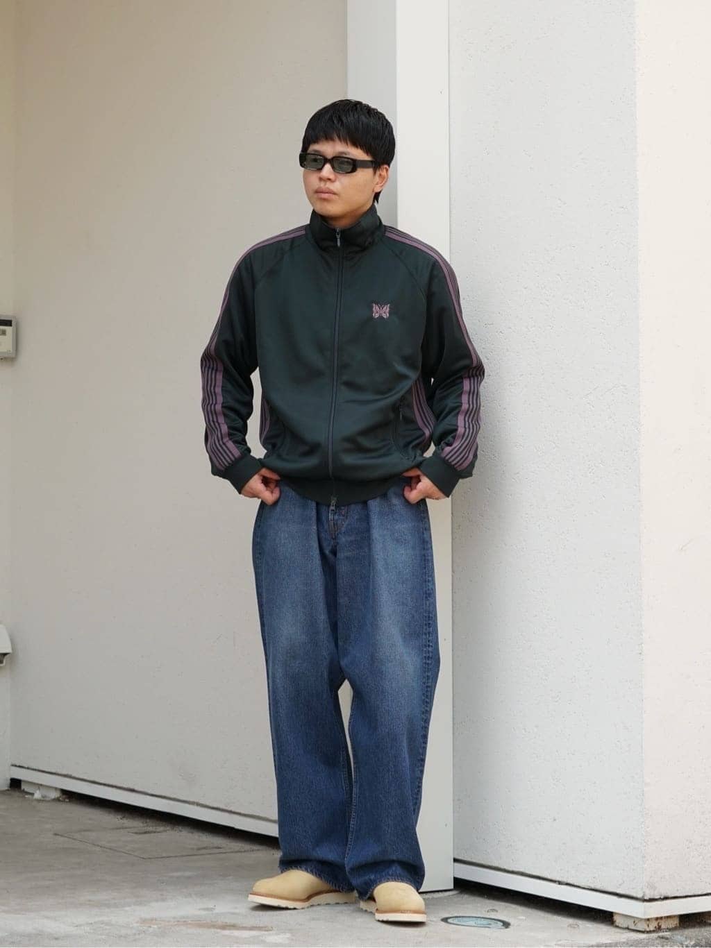 NEEDLESの代表作！トラックジャケット＆パンツでセットアップ