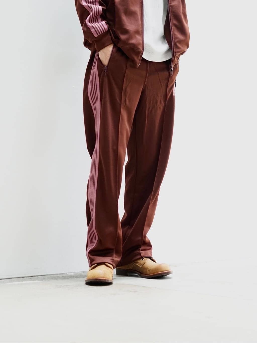 NEEDLESの代表作！トラックジャケット＆パンツでセットアップ