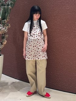 6(ROKU)＞コットン チノ パンツ