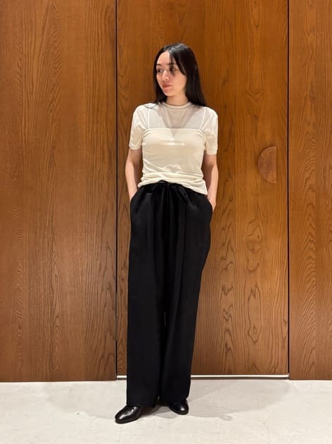 inner piece ベロアジャージー カップインキャミソール