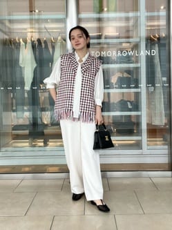 シアートロ フリルネックブラウス（Ballsey）｜ルミネのファッション