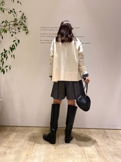 スタッフコーディネート】《美香さんコラボ》カーデ×ペプラムワンピ