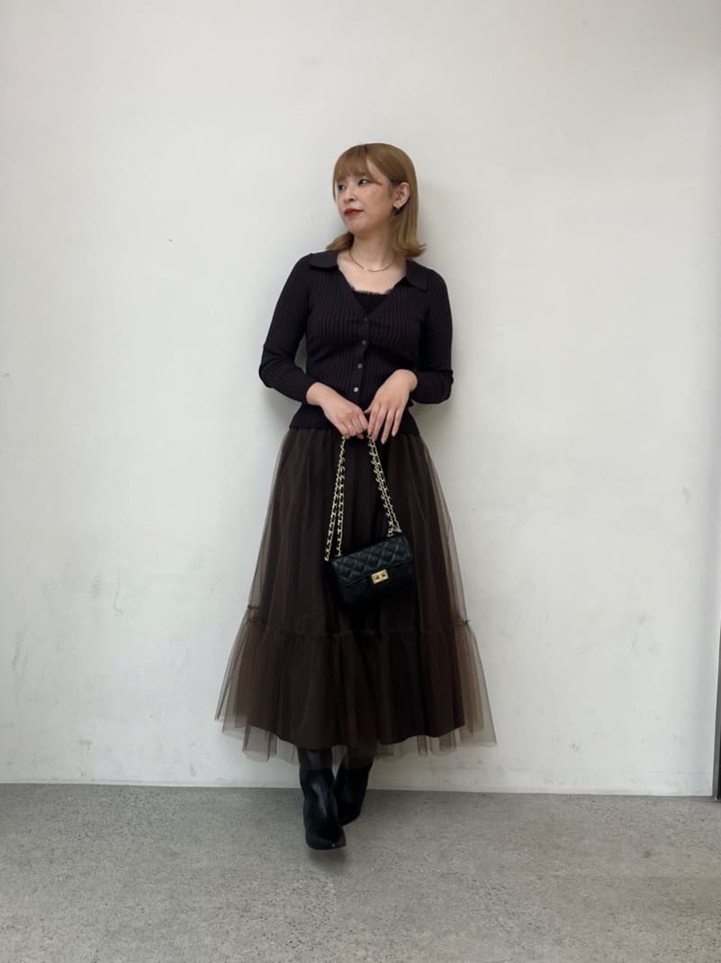 スタッフコーディネート】レースキャミアンサンブル｜sana｜Mystrada