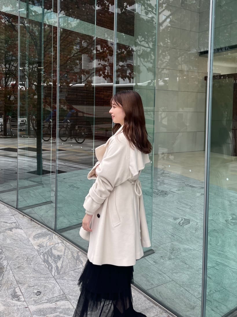 フェザーヤーンパールボタンニットカーディガン｜PETAL ONLINE（ペタル