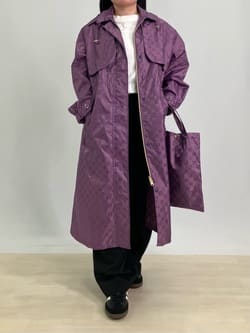 ミラ・ショーン ロゴジャガード レインコート- ショップチャンネル