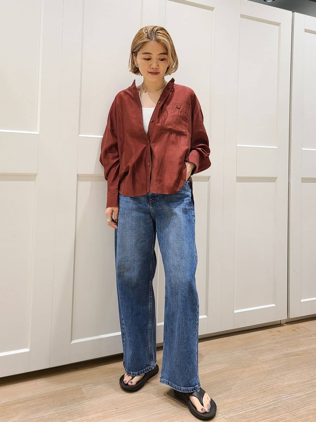 RED CARD/レッドカード】Montana カーブバギーデニム｜Rouge vif la