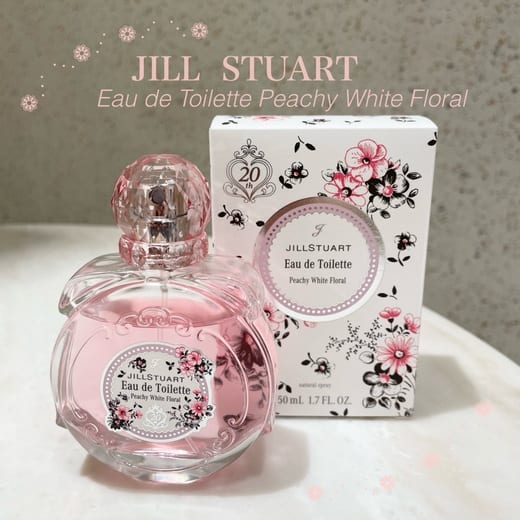 ジルスチュアート ピーチー ホワイトフローラル オードトワレ ピーチ