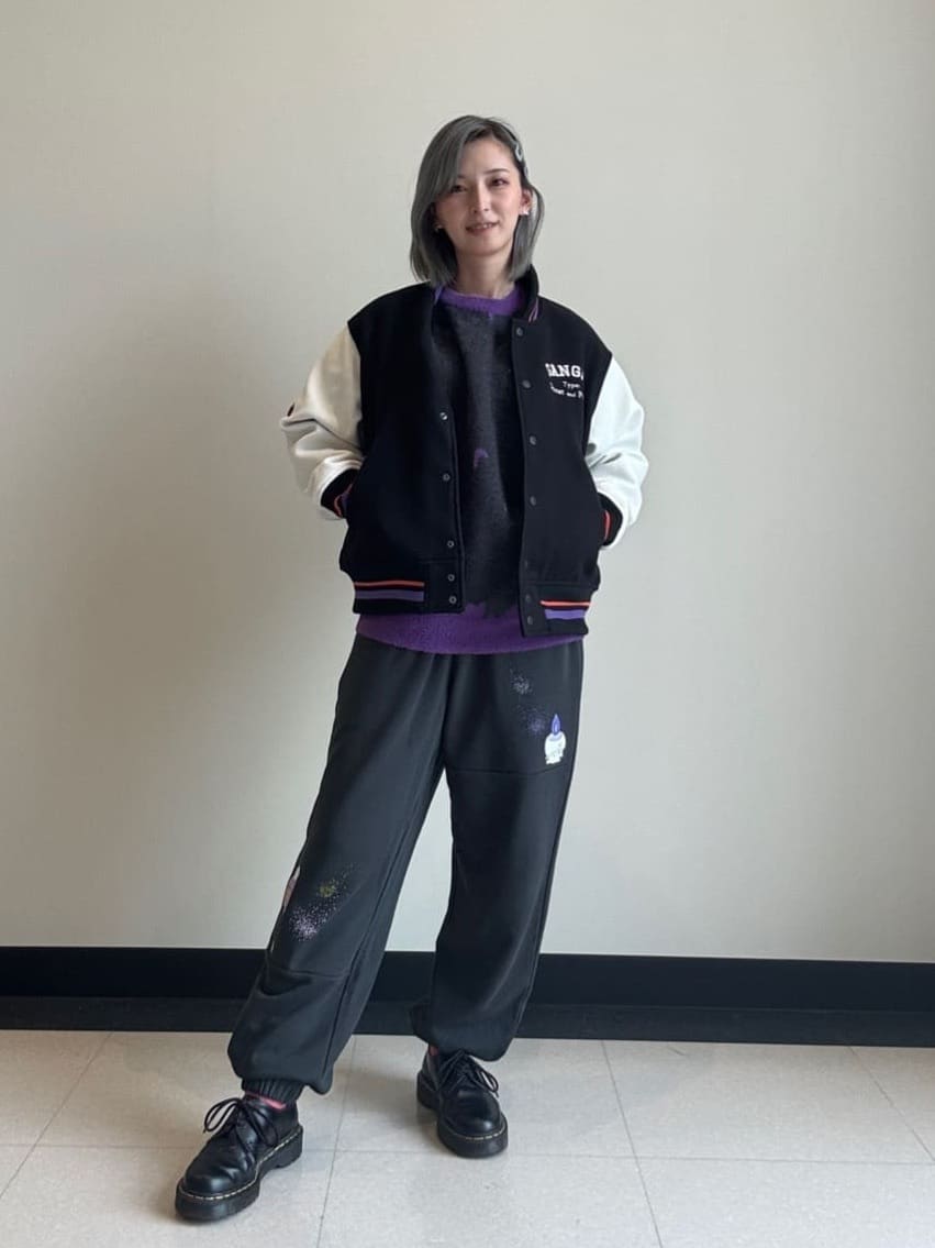 ピカチュウ＆ゲンガー｜スタジアムジャンパー｜ユニセックス｜グラニフ