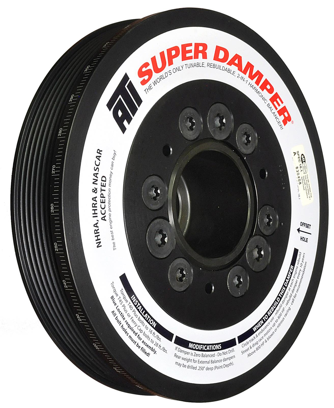 ATI Performance Products ATI917303 ATI Super Damper Serpentine