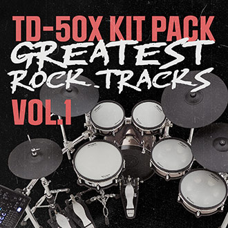 Roland - TD-50X Kit Pack: Greatest Rock Tracks Vol. 1 | V-Drums