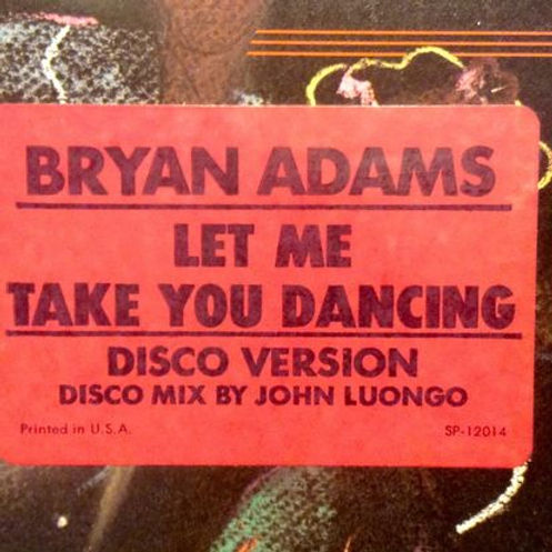 Let Me Take You Dancing - Bryan Adams
