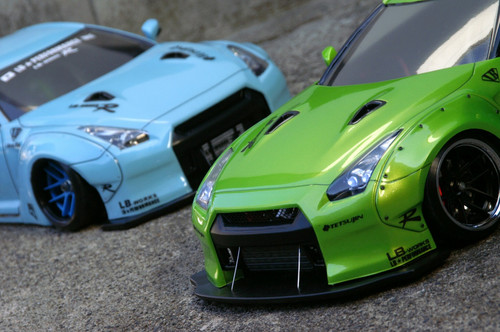 NISSAN R35 GT-R libaty work paformance 1/10 RC bodt | Tetsujin Shop