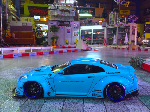 NISSAN R35 GT-R libaty work paformance 1/10 RC bodt | Tetsujin Shop