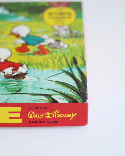 VINTAGE DISNEY DONALD DUCK JIG-SAW PUZZLE FOR KIDS 70 PIECES