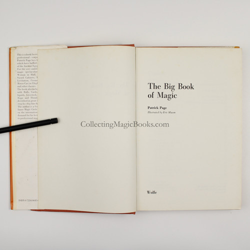 The Big Book of Magic - Patrick Page | CollectingMagicBooks
