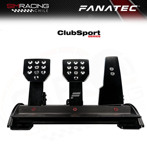 Pedalera Fanatec ClubSport V3 | Pedal Fanatec | SimRacing Chile Spa