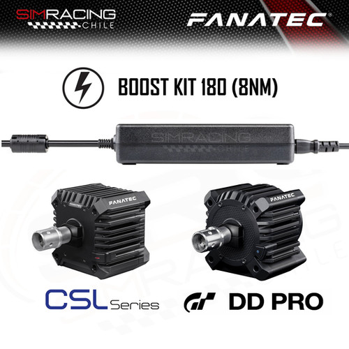 Fanatec Boost Kit 180 (8Nm) CSL DD | GT DD Pro | SimRacing Chile Spa