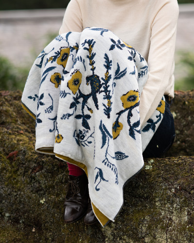 RAICHO Jacquard Blanket【1st】 | tunica-knit