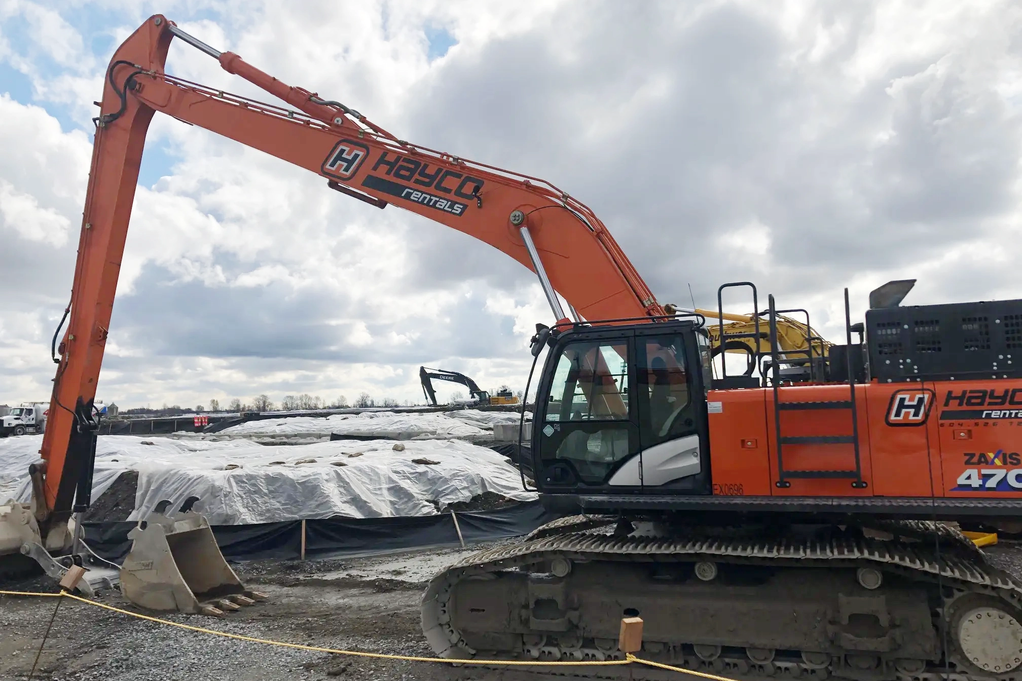Rent a 2019 Hitachi ZX470LC-6 Long Reach Excavator | Hayco Sales