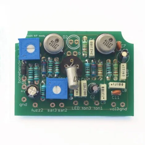 Moody Sounds BJF Bone Bender 2 fuzz kit | PrimoFX LLC