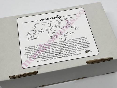 Moody Sounds BJF Bone Bender 2 fuzz kit | PrimoFX LLC