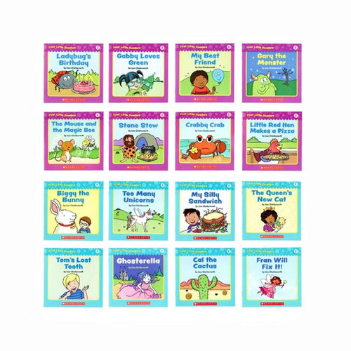 First Little Readers LevelA～GHフルセットお得セット 絵本132冊 CD8