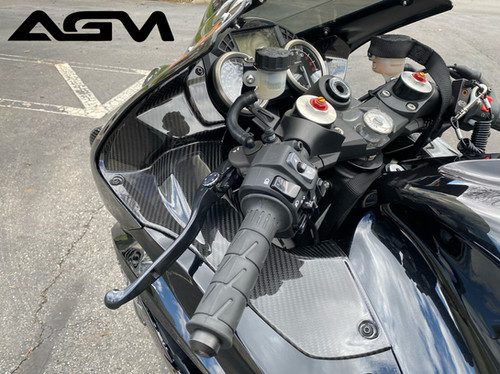 AGM ZX14R 12+ Carbon Fiber Ram Air Intake / Dash Panels | AG