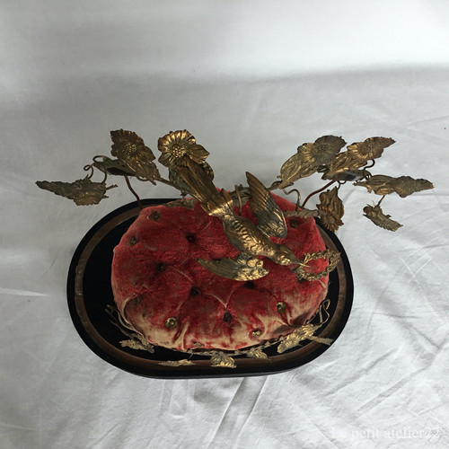 フランス アンティーク グローブ ド マリエ ナポレオン3世様式 (ガラス