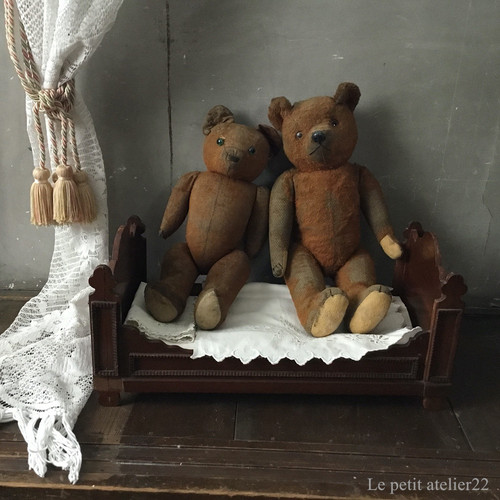 フランス アンティークベア くま 46 cm | Le petit atelier 22