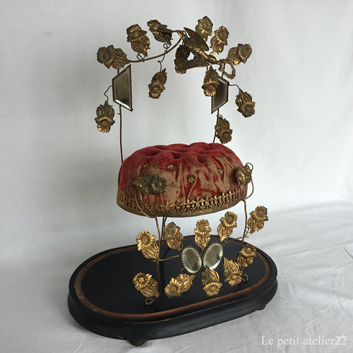 フランス アンティーク グローブ ド マリエ ナポレオン3世様式 (ガラス