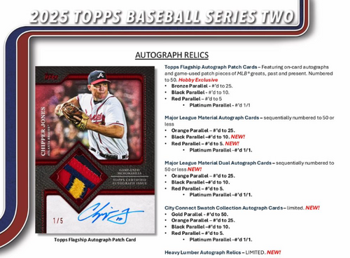 MLB 2025 TOPPS SERIES 2 JUMBO BASEBALL box #大谷翔平 #トップス