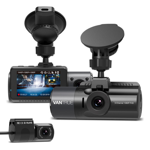 Vantrue N4 3カメラ ドライブレコーダー 人気 | Vantrue JP