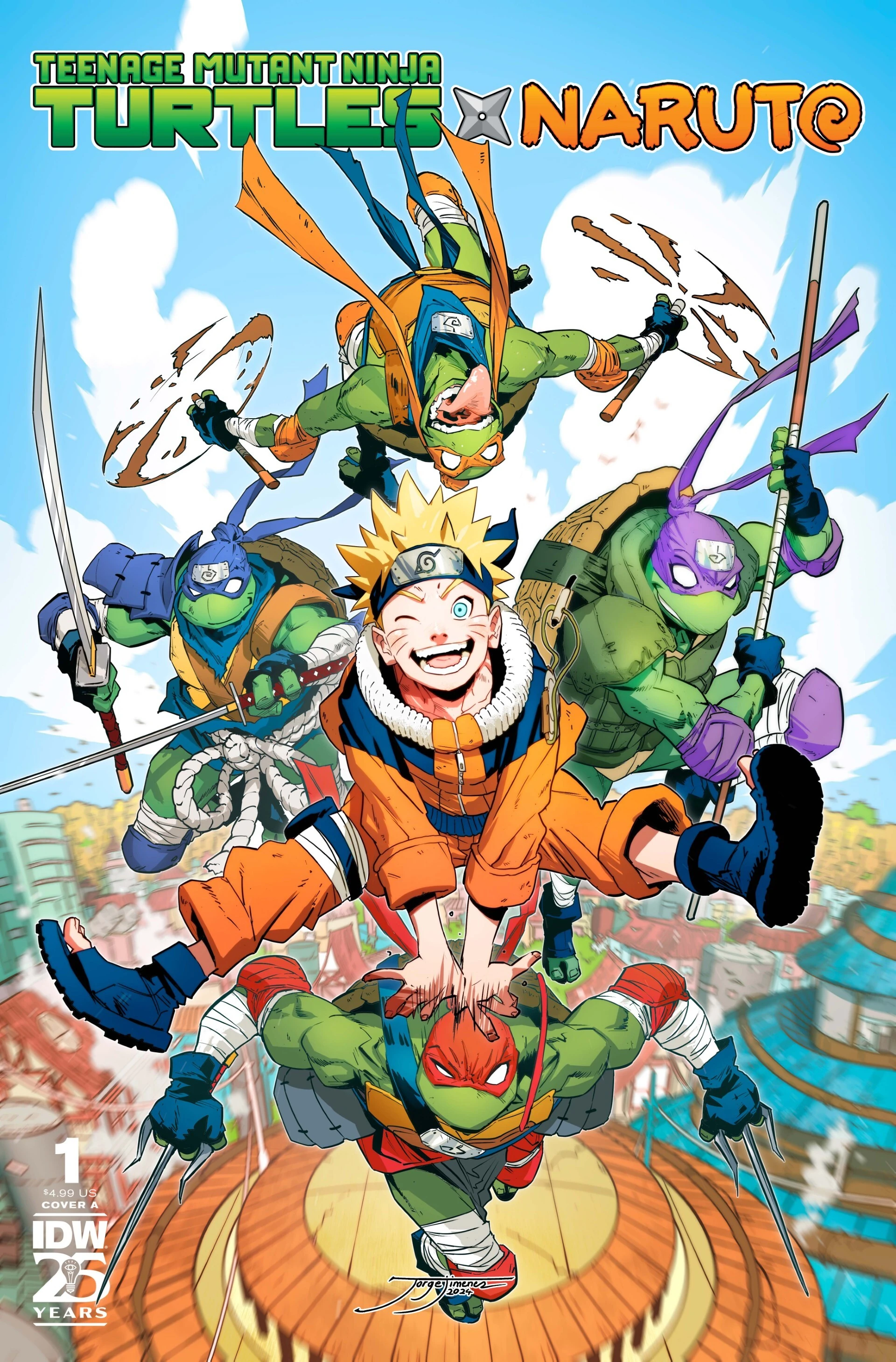 Teenage Mutant Ninja Turtles x Naruto #1 | TMNTPedia | Fandom