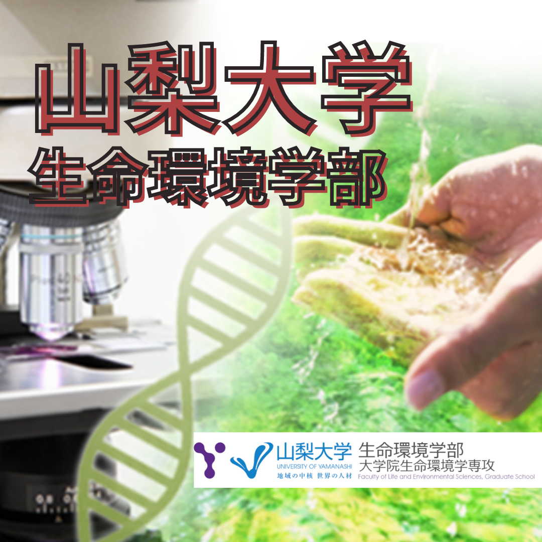 山梨大学生命環境学部とは？倍率、入試、定員、過去問について解説