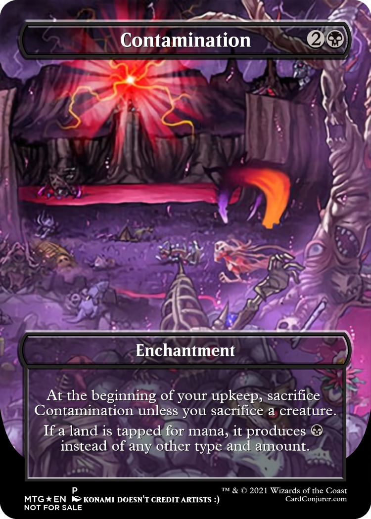 MTG Contamination foil MTG Contamination *FOIL FUTURE SIGHT