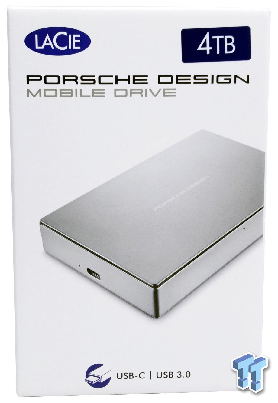 LaCie P9227 Porsche Design Mobile Drive 4TB USB C Review