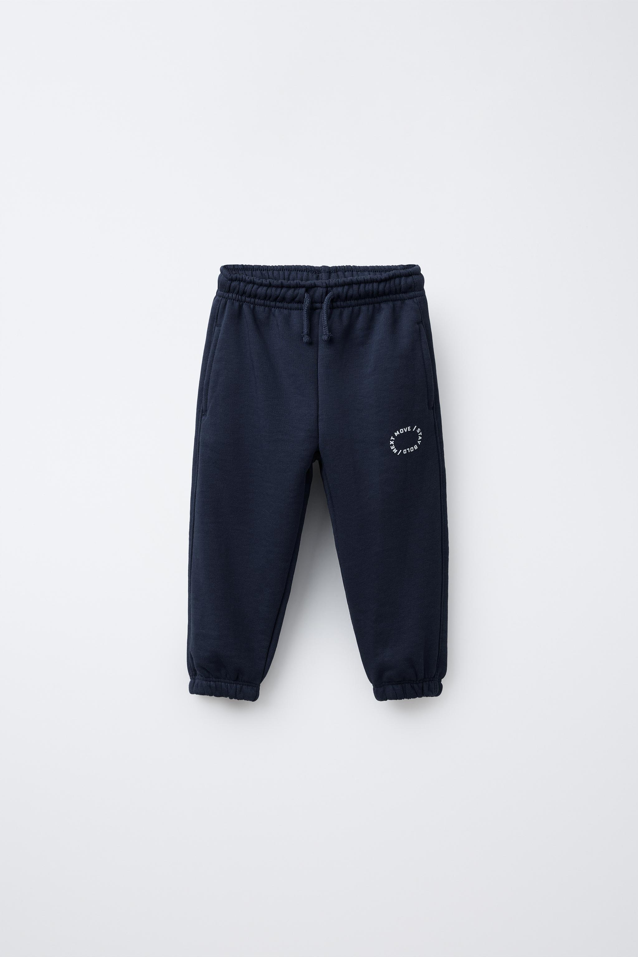 ベーシックテキストジョガーパンツ - ネイビーブルー | ZARA Japan / 日本