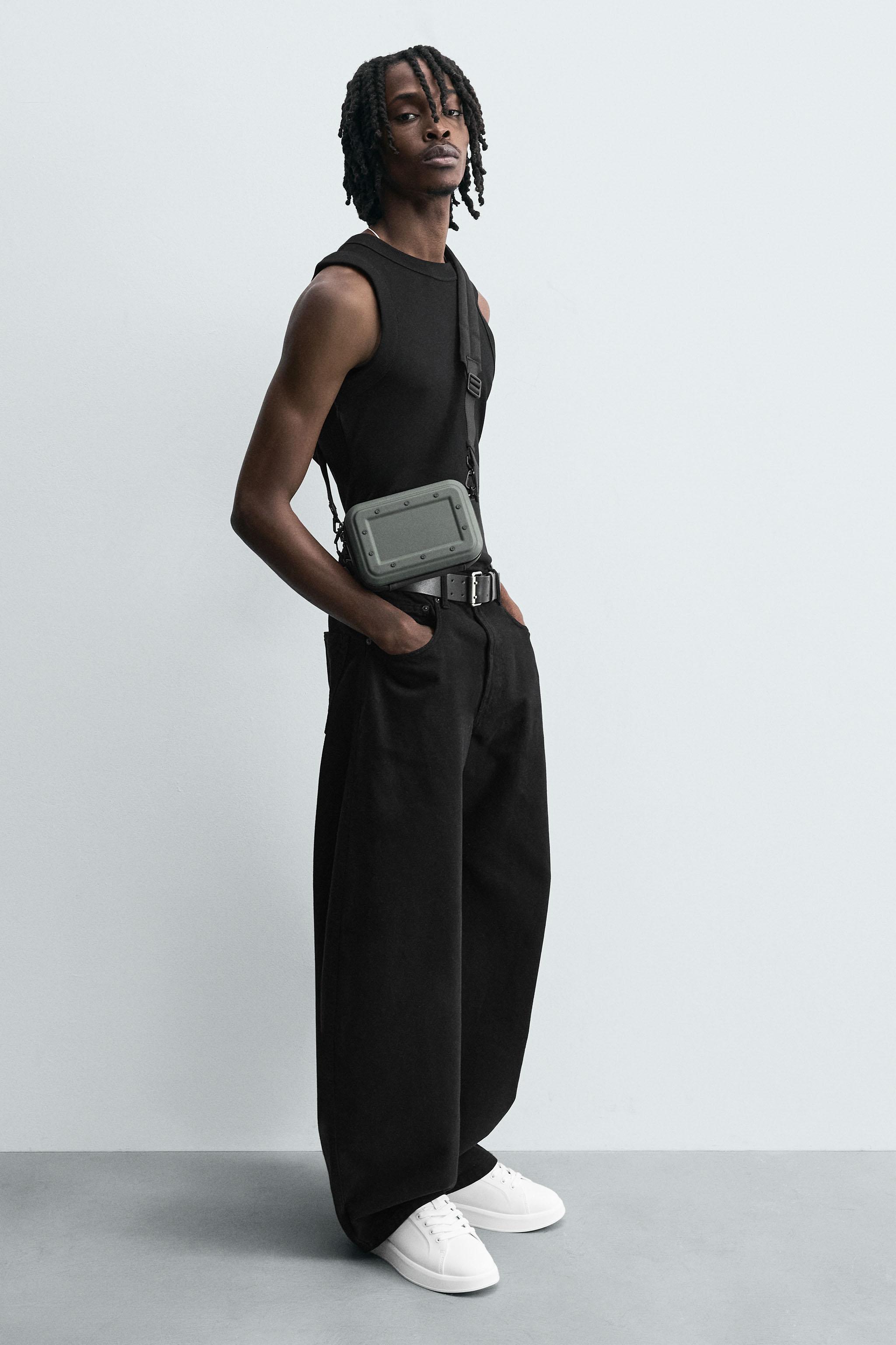 BOX CROSSBODY BAG - Khaki Green | ZARA United States